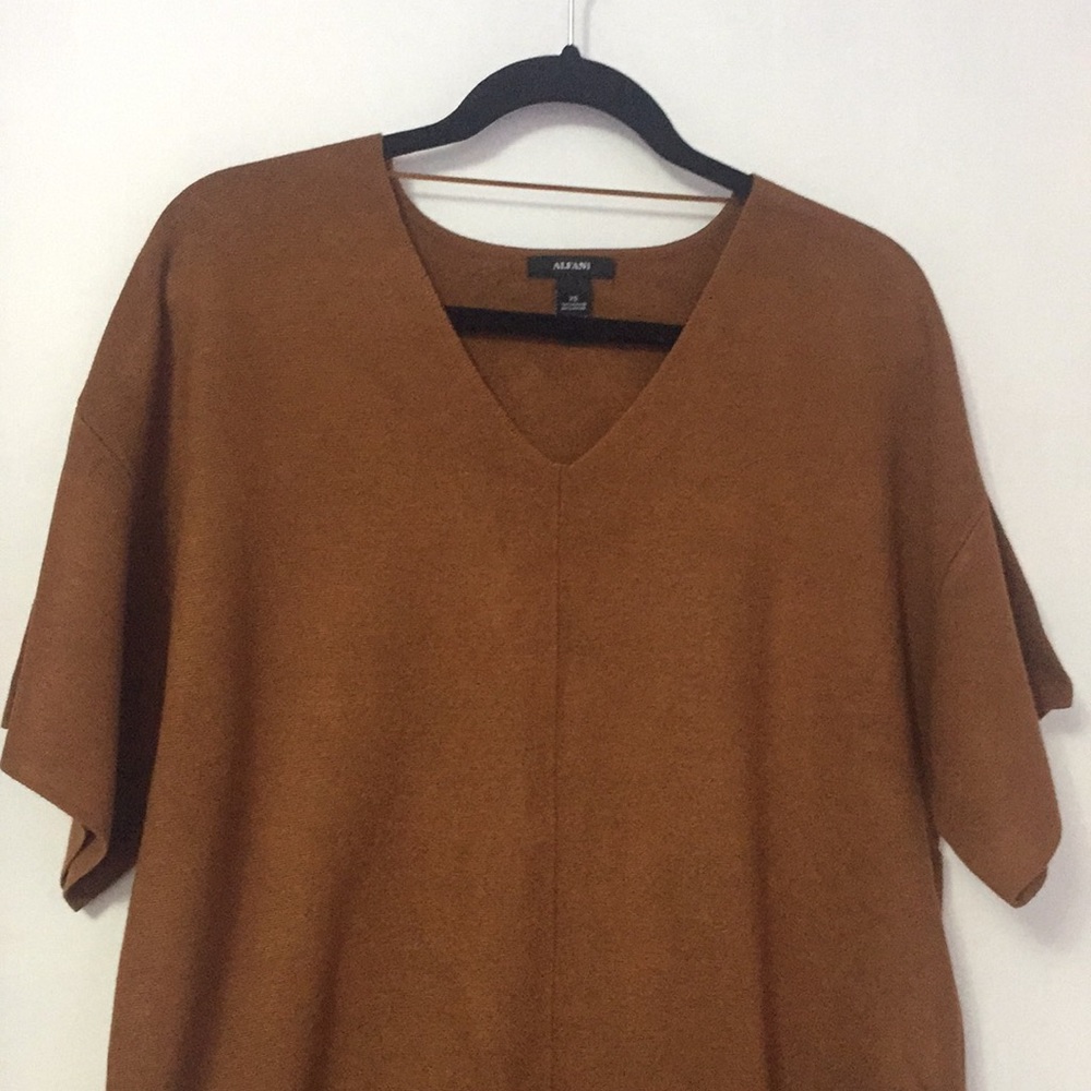 Alfani Hi Low Fall Top - Picture 3 of 5
